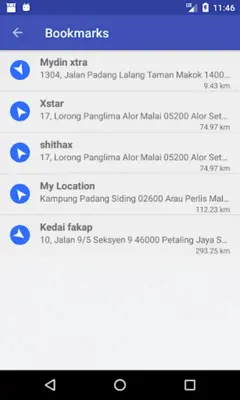 Send My GPS Location android App screenshot 3